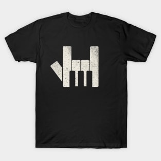 Piano Music Love T-Shirt